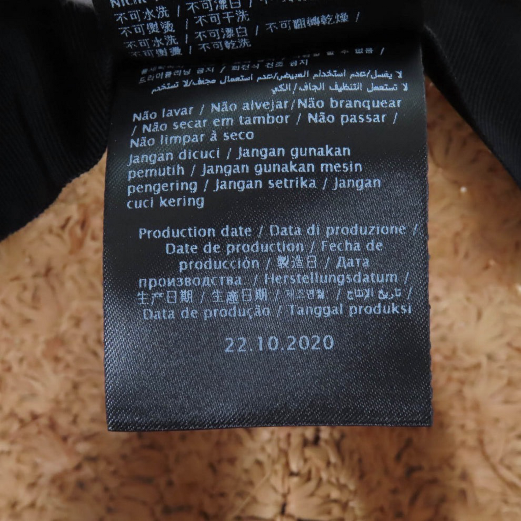 Valentino x Borsalino Straw Panama Hat Natural - Embroidered Logo Previously Owned Pristine Authentic