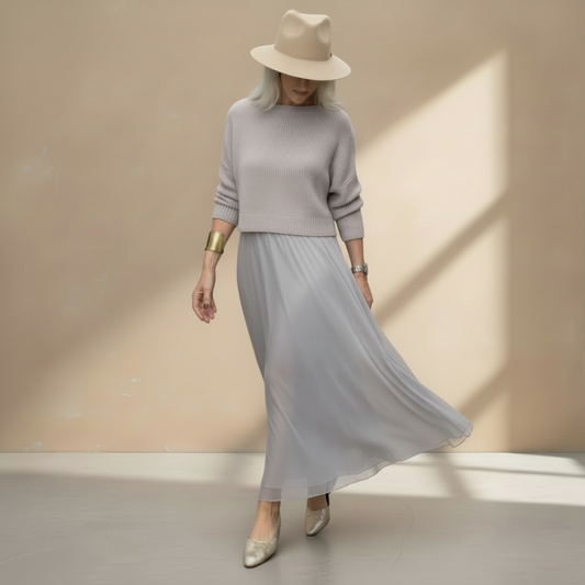 A-Line Midi Everyday Dress | L’LUXE Dresses