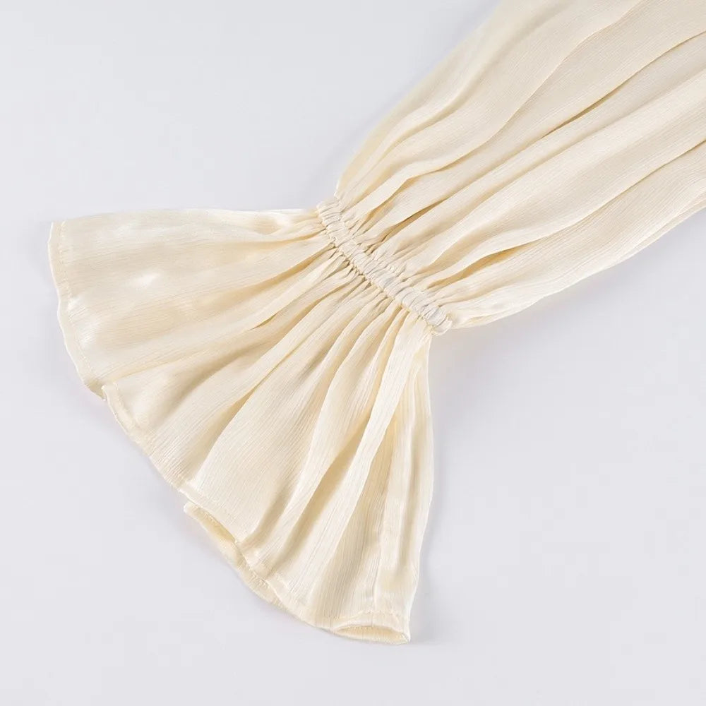 Fluid Pleated Balloon Pants for Women