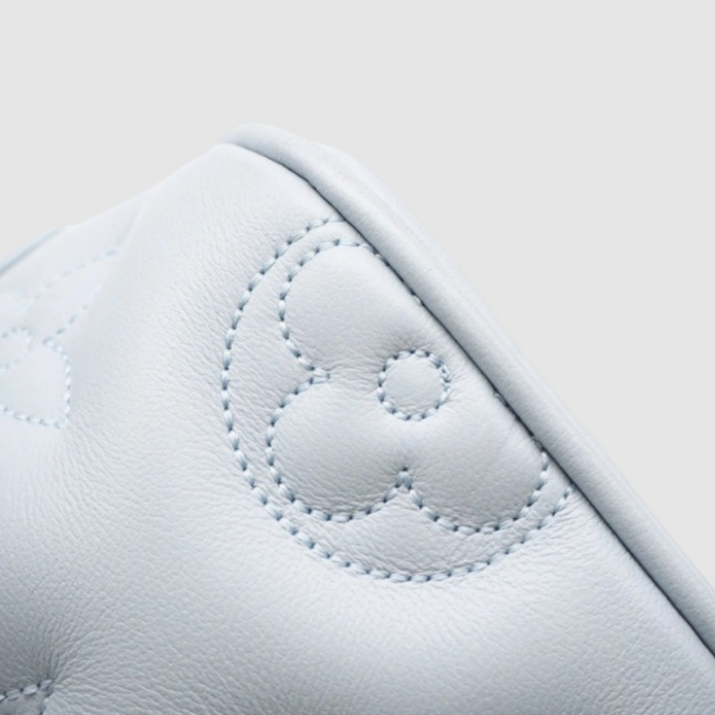 Louis Vuitton Alma Soft BB Bubblegram Blue Glacier Lambskin – Excellent Condition -previously owned Authentic