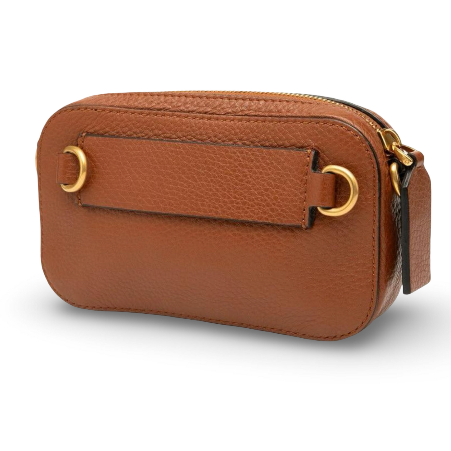 Valentino Garavani Leather Crossbody Waist Bag Brown – Like New Condition | L’LUXE Authentic’s