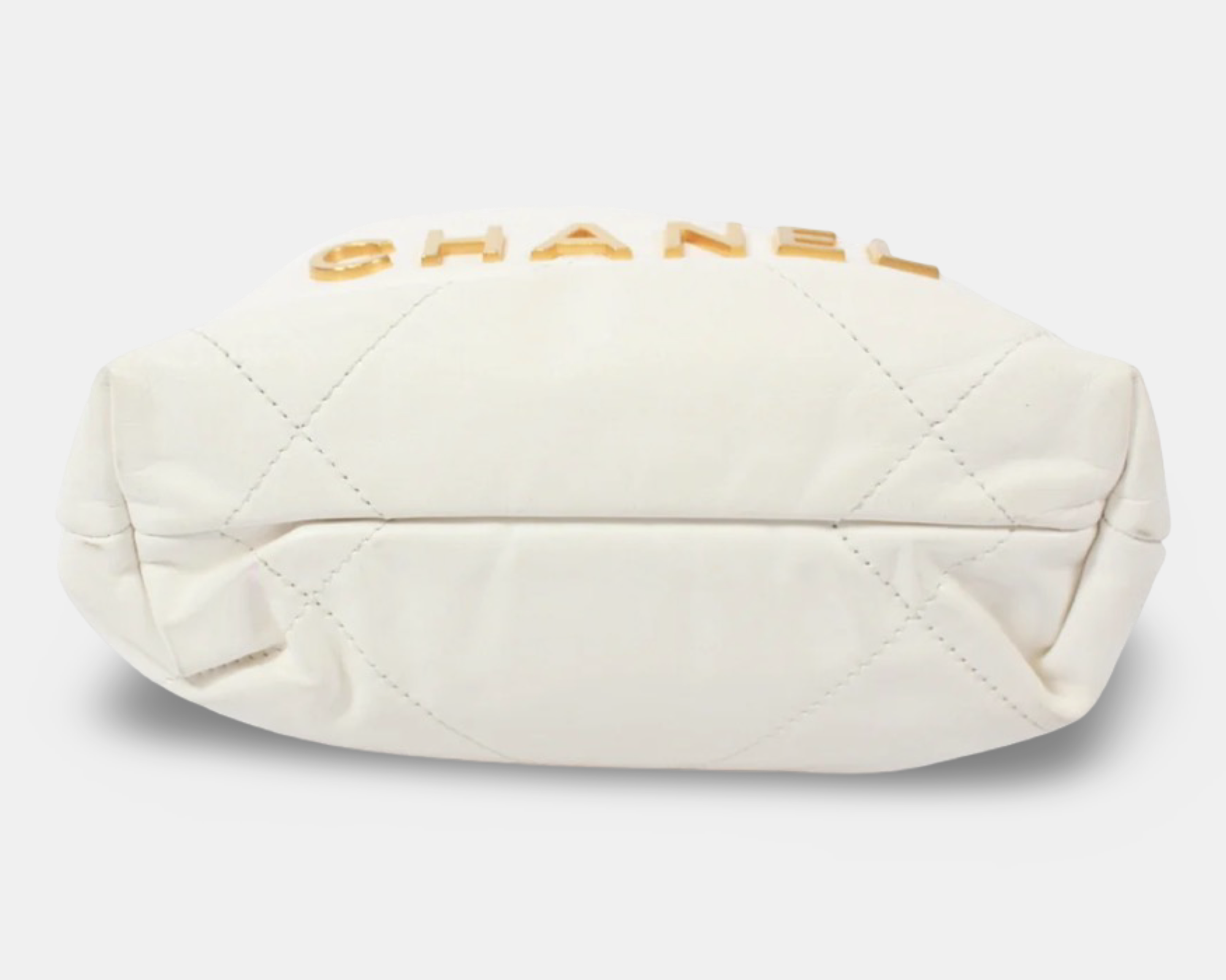 Chanel 22 Mini Shoulder Calfskin Bag Authentic Previously Owned
