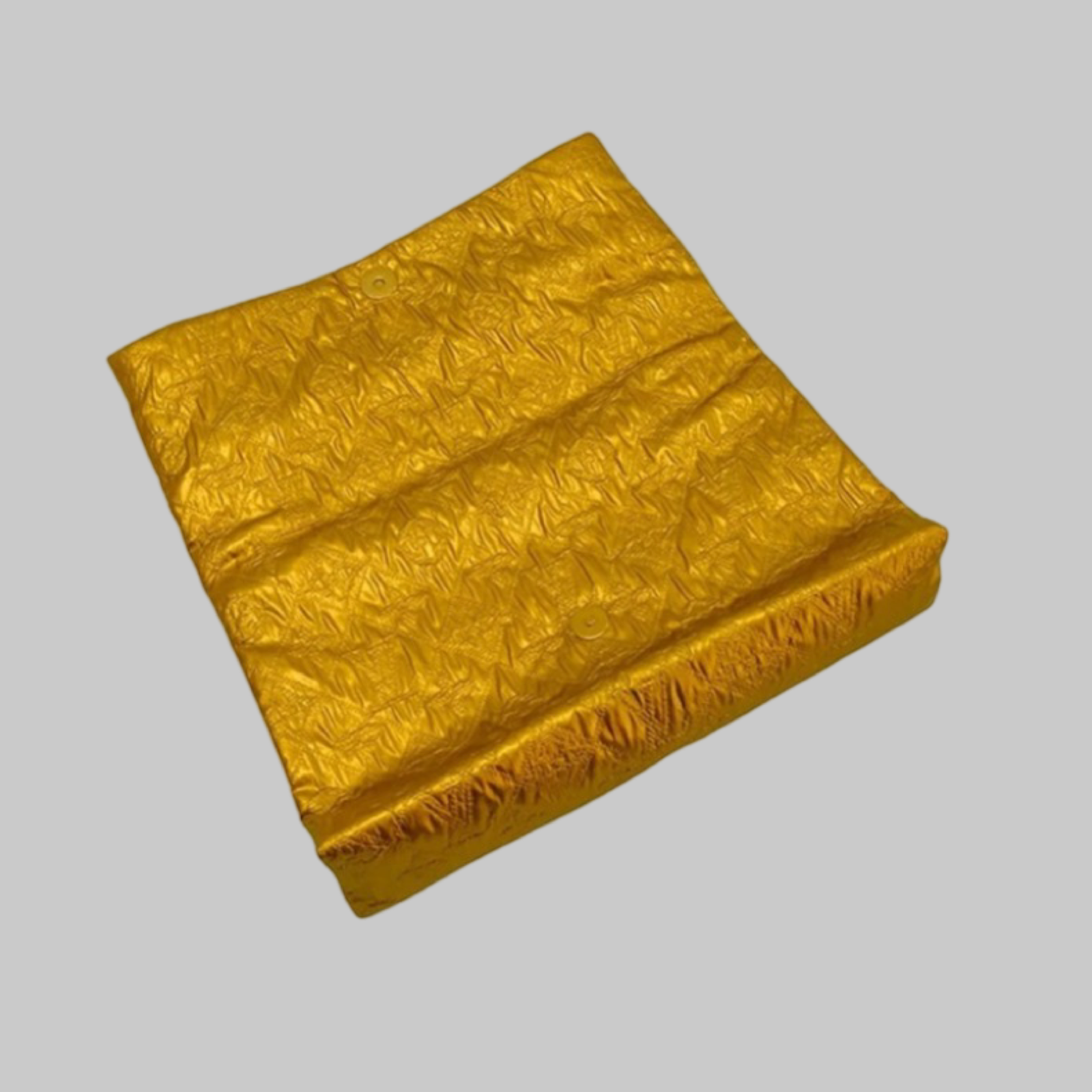 Louis Vuitton Limelight PM Metallic Gold Silk & Wool Clutch Bag – Like New