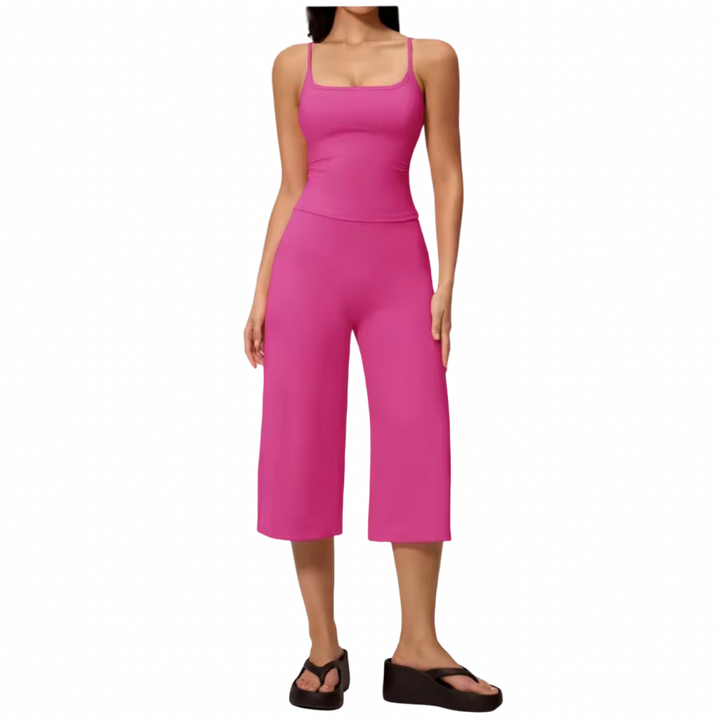 Yoga Cami & Capri Pants matching Co-Ord Activewear
