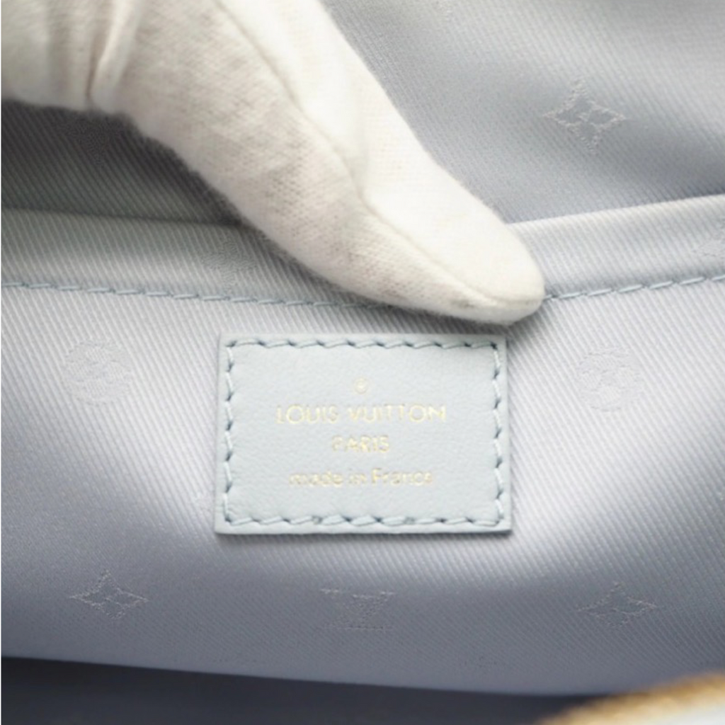 Louis Vuitton Alma Soft BB Bubblegram Blue Glacier Lambskin – Excellent Condition -previously owned Authentic