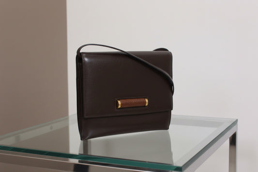 Hermès 2WAY Havana Clutch Bag Box Calf Brown – Fair | L’LUXE Vintage