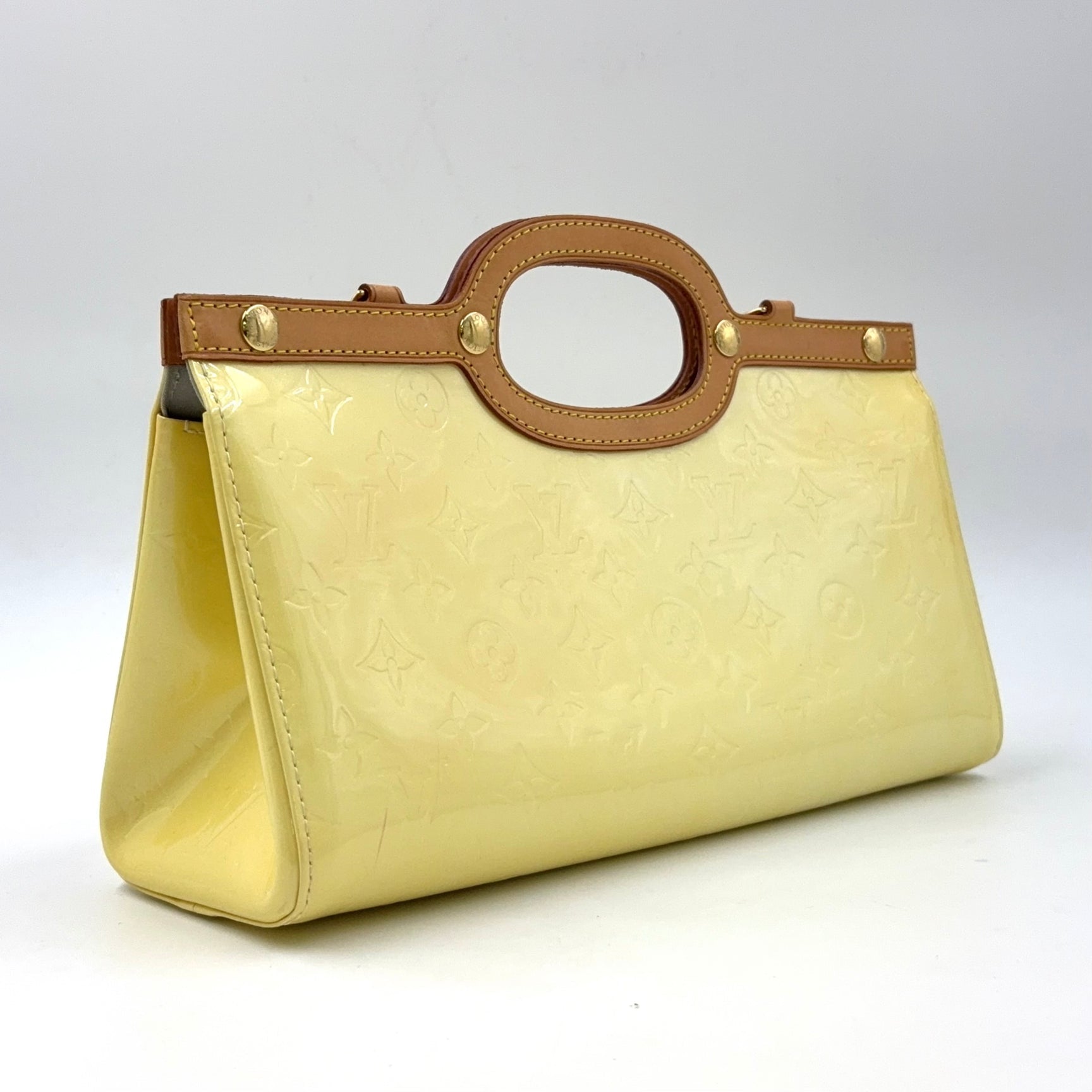 Louis Vuitton Roxbury Drive Monogram Vernis Patent Leather Previously Owned Authentic