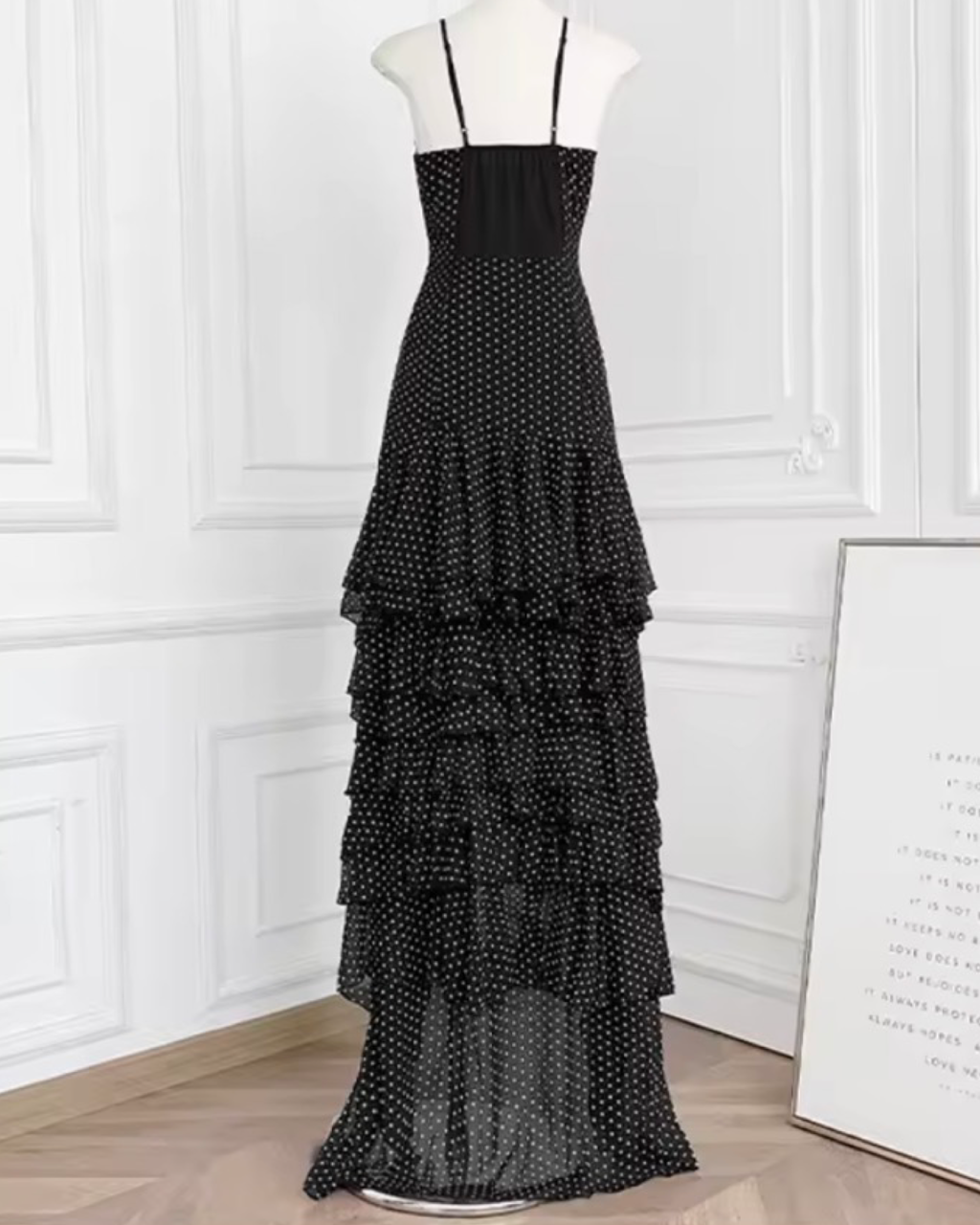 Zimm- Inspired Strapless Mermaid Maxi Dress Black – Slim Fit Floor-Length Backless Gown
