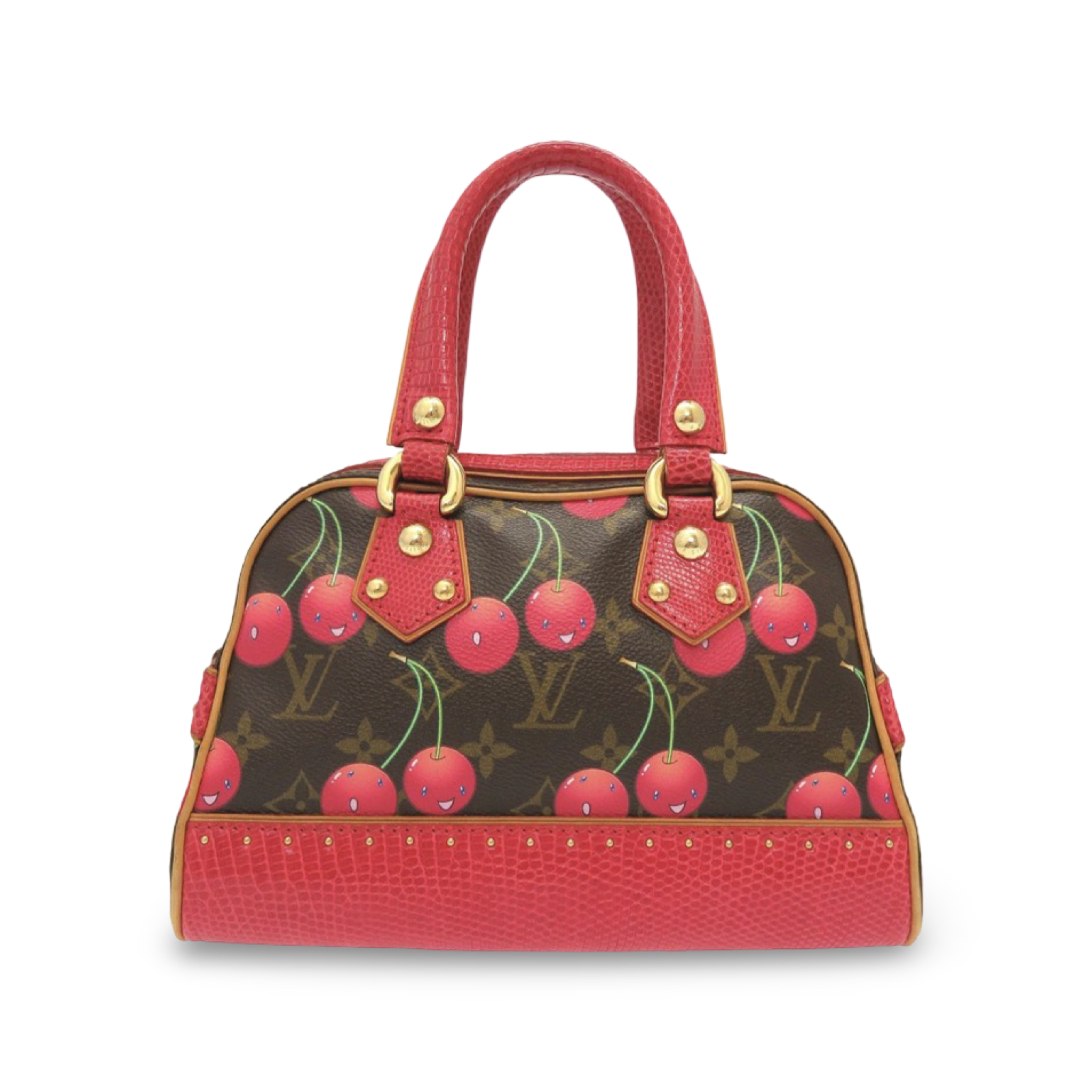 LOUIS VUITTON Monogram Cherry Sac Neo-Deauville — Previously Owned Authentic