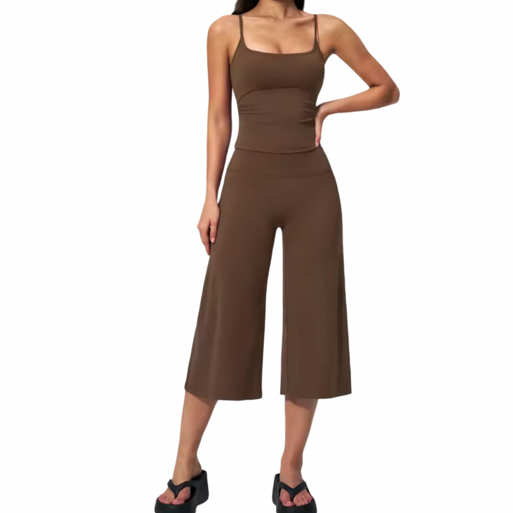 Yoga Cami & Capri Pants matching Co-Ord Activewear