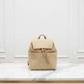 GUCCI Monogram Mini Beige Backpack Daypack Authentic Previously Owned