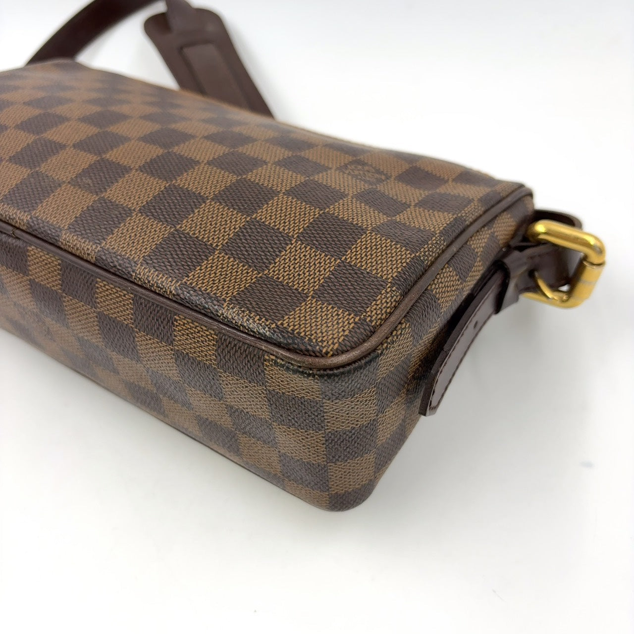 Louis Vuitton Ravello GM Damier Ebene Crossbody Shoulder Bag Previously Owned Authentic