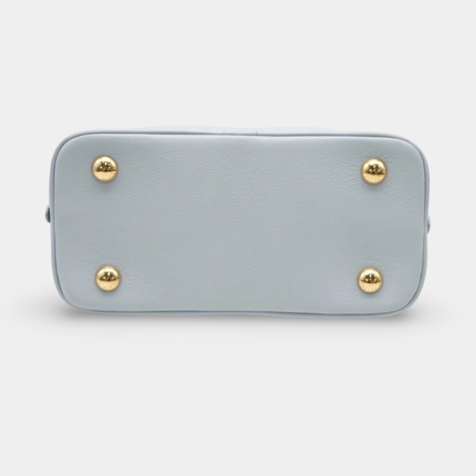 Louis Vuitton Alma Soft BB Bubblegram Blue Glacier Lambskin – Excellent Condition -previously owned Authentic