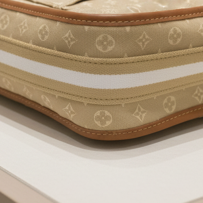 Louis Vuitton Buzas Marie Kate Monogram Mini Canvas Beige Shoulder Bag Previously Owned Authentic