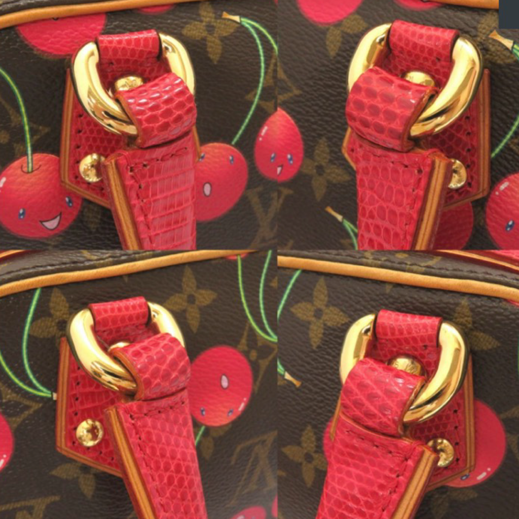 LOUIS VUITTON Monogram Cherry Sac Neo-Deauville — Previously Owned Authentic