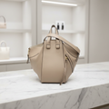 LOEWE Hammock Small 2-Way | Shoulder Bag | Beige Leather Authentic Previously Owned