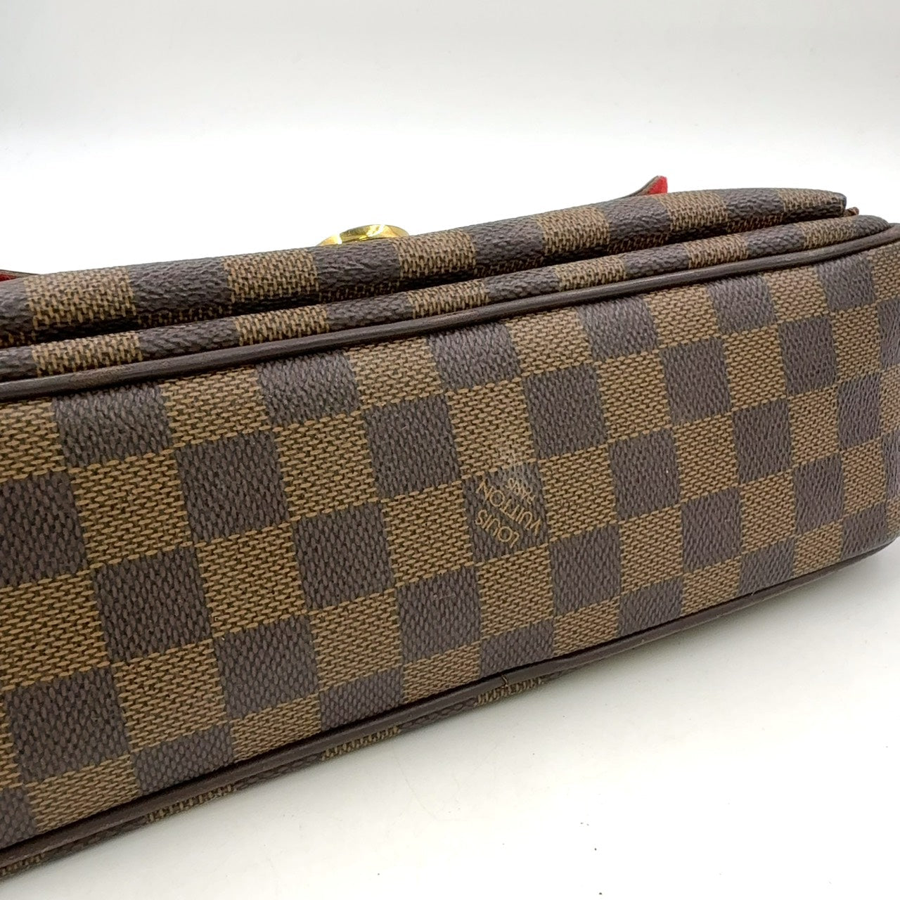 Louis Vuitton Ravello GM Damier Ebene Crossbody Shoulder Bag Previously Owned Authentic