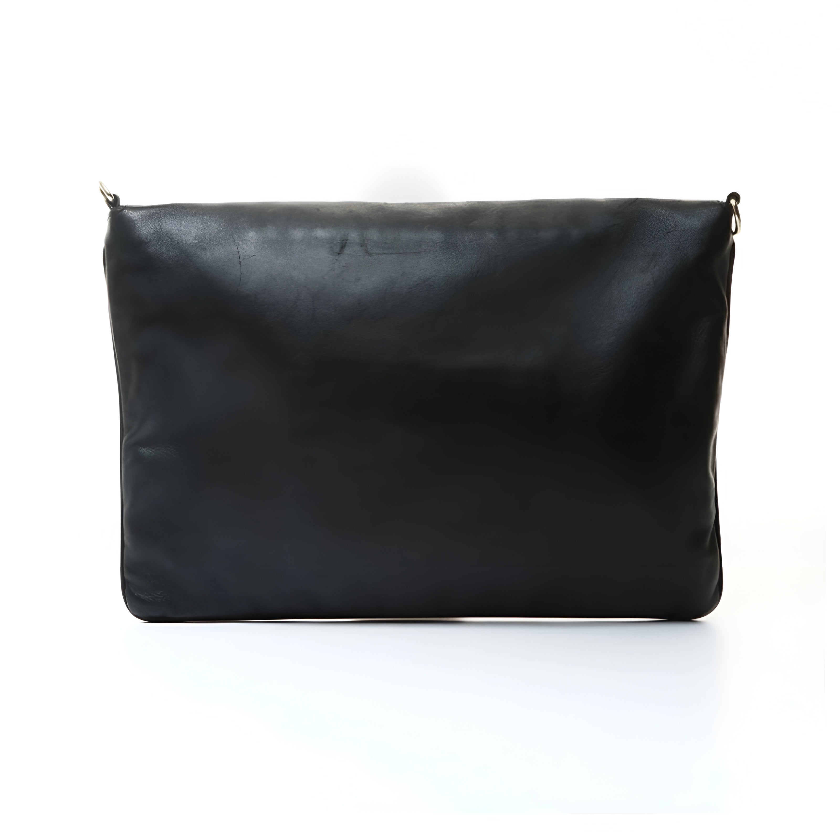 FENDI Bucket 2-Way Leather Clutch Shoulder Bag Authentic Previously Owned