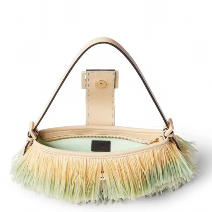 The Coastal Edit Fringe Shoulder Bag – L’LUXE Inspired Collection