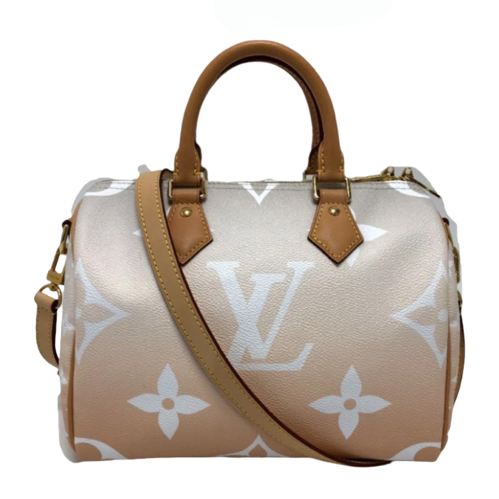 LOUIS VUITTON Speedy Bandoulière 25 Monogram Giant Gradient Pink Authentic Previously Owned
