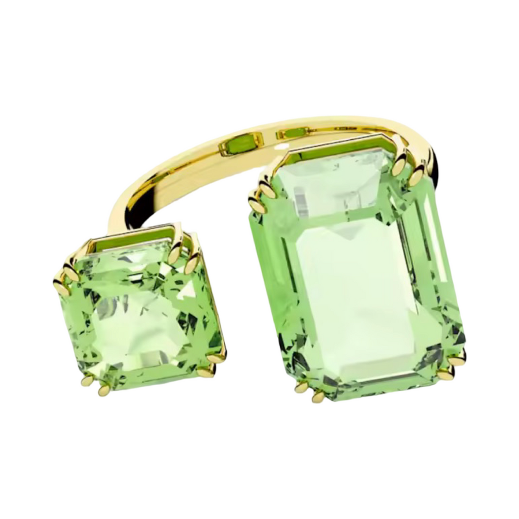 Colourful Zircon Statement Ring – 925 Sterling Silver – Colorful Zircon Statement Ring