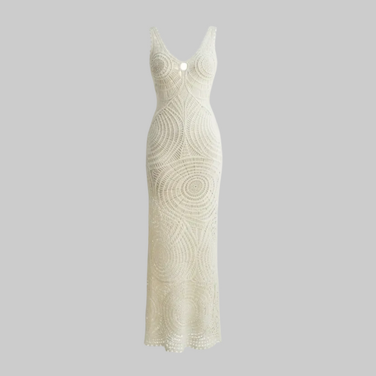 Crochet Maxi Dress | L’LUXE Resort • Wear