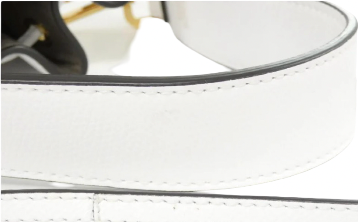 Fendi Mini Mon Tresor Calf Shoulder Bag F11CB/Bianco/Gold – Great Condition | Authentic Pre-Owned | L’LUXE Authentic’s