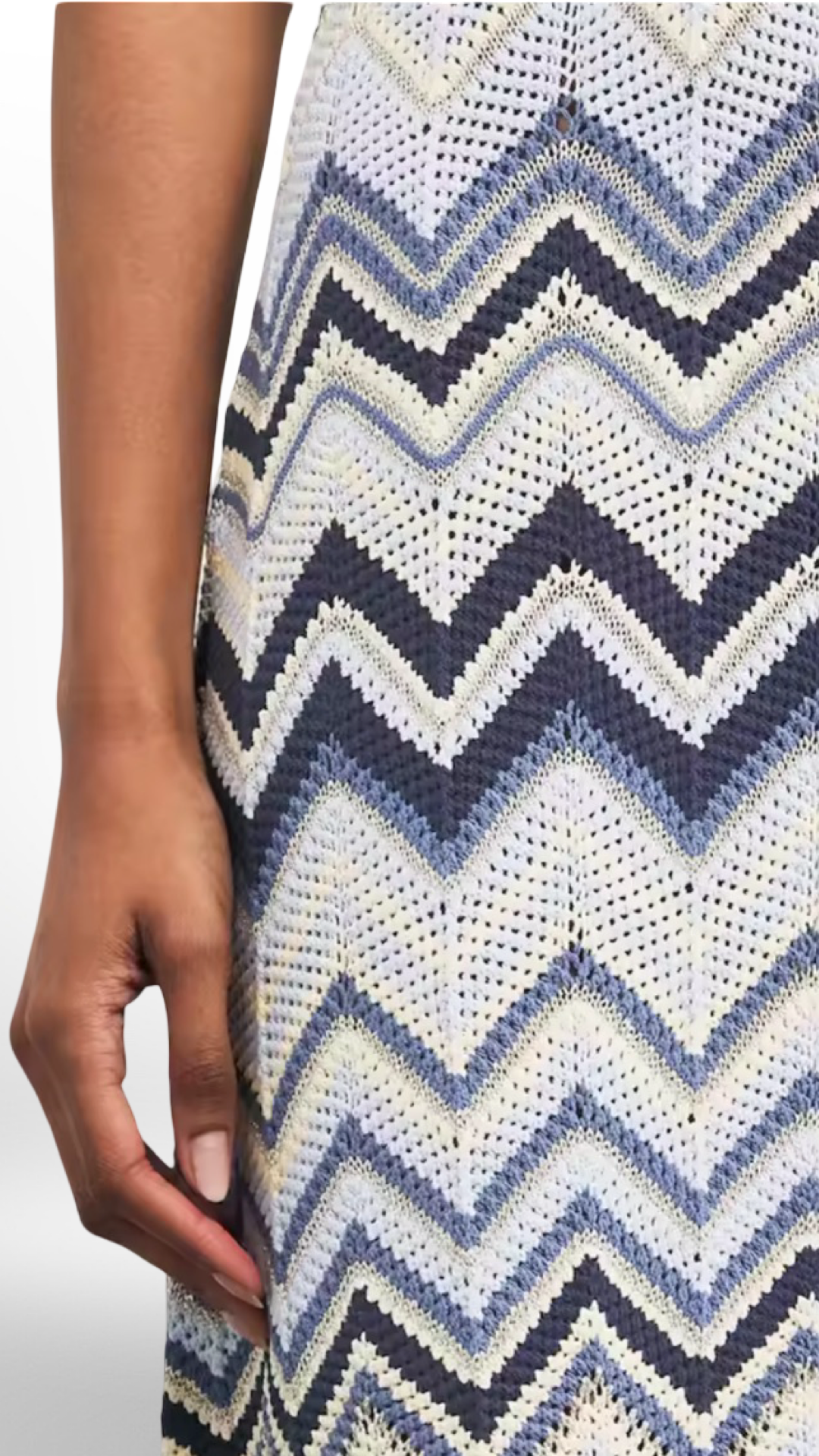 Chevron Knit Maxi Dress | L’LUXE Resort • Wear