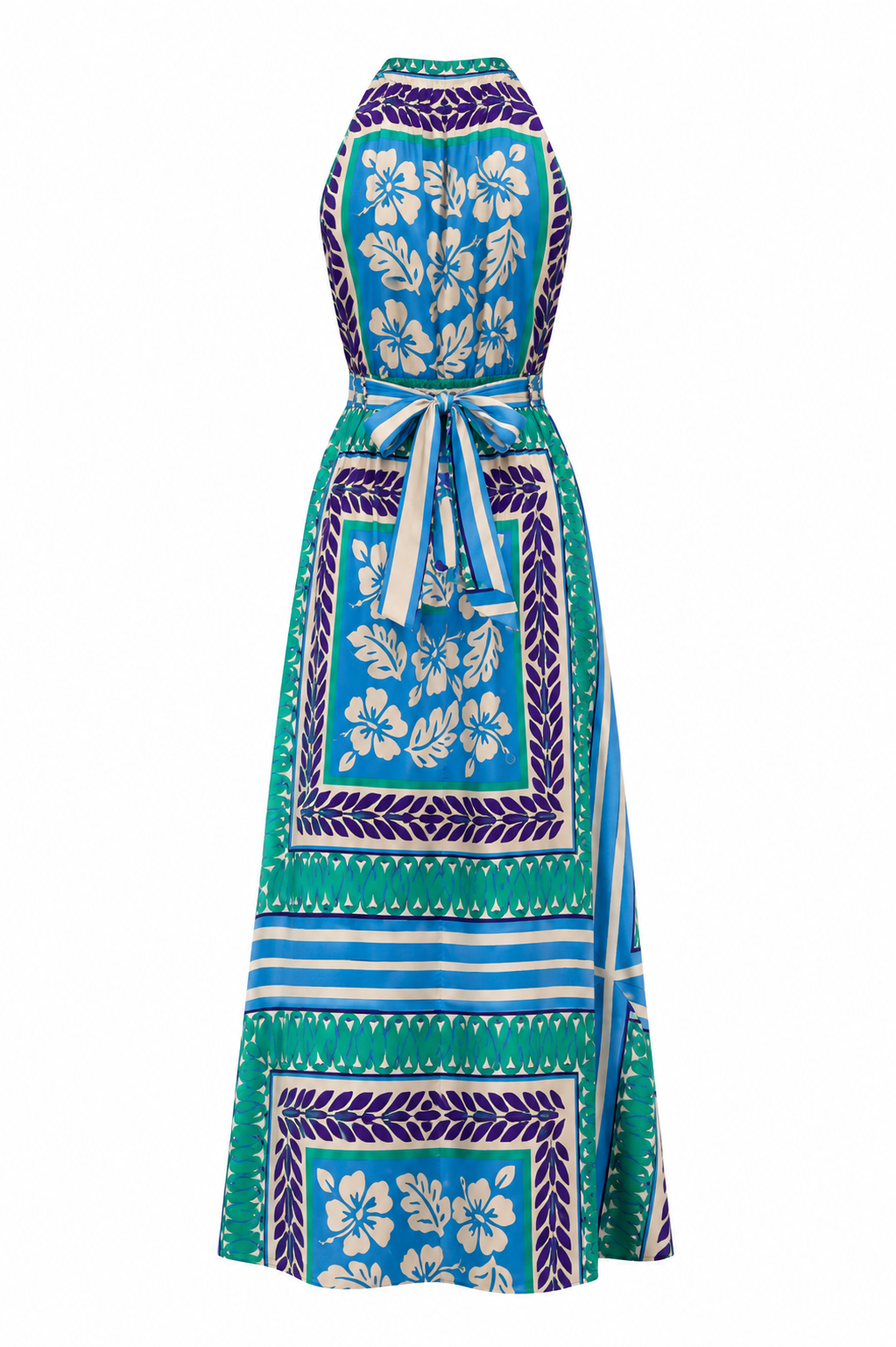 Blue Botanical Resort Collection | Dress, Shirt & Shorts