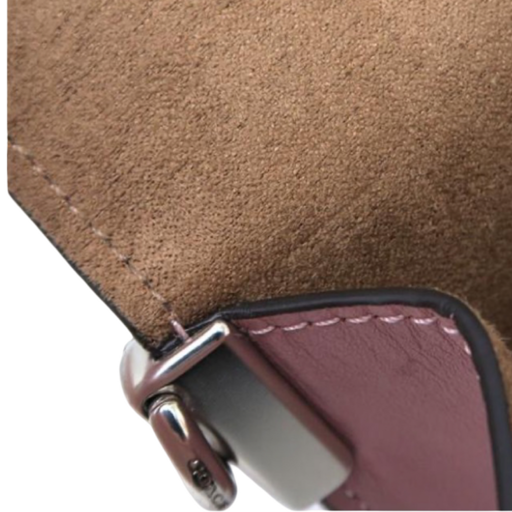 COACH Tabby Beige Signature Crossbody Bag | Previously Owned Authentic