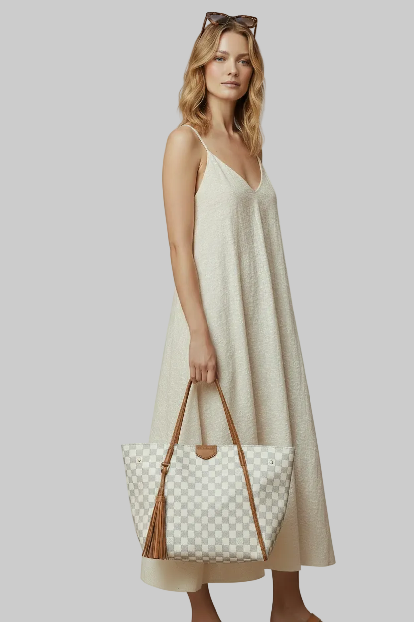 Louis Vuitton Damier Azur Canvas Bag Authentic Previously Owned