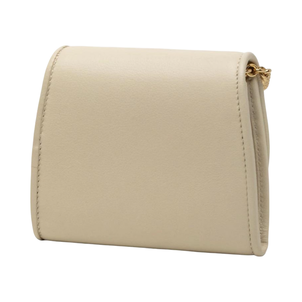 Gucci Interlocking G Blondie ivory chain shoulder wallet Authentic Previously Owned