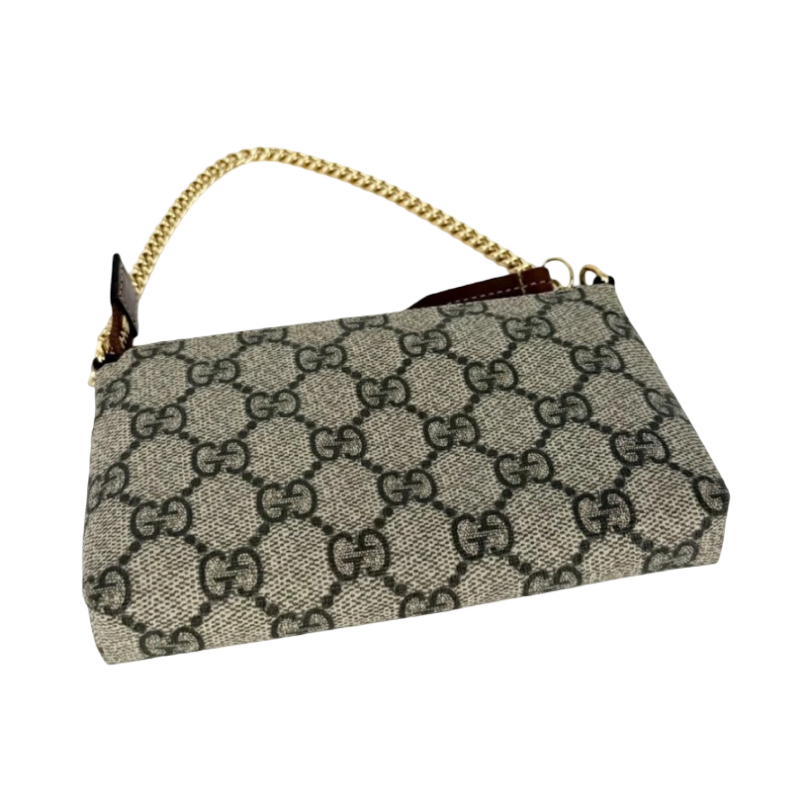 Gucci GG Canvas Small Leather Key Case Bag | Authentic Previously Owned
