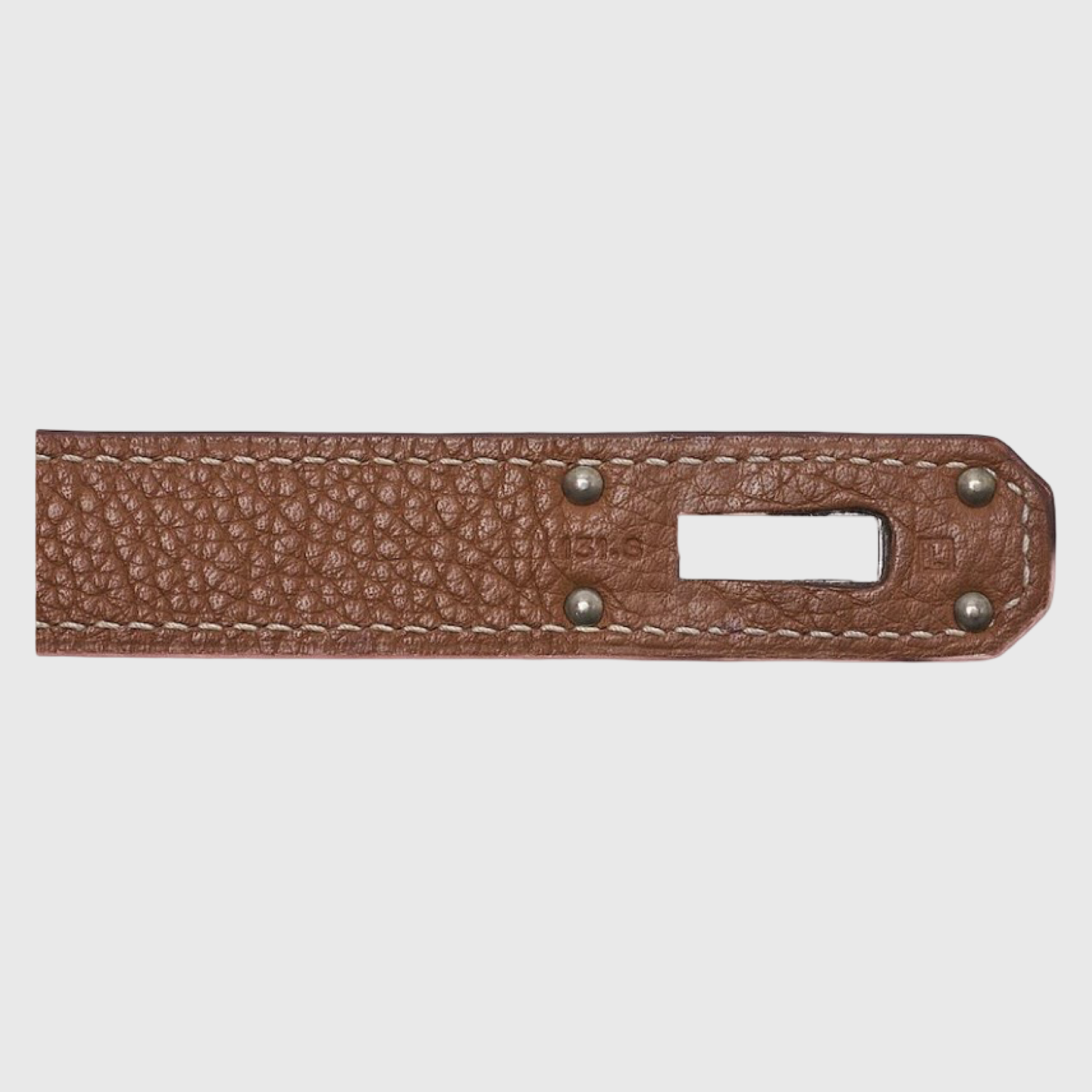 Hermès Kelly Shoulder Taurillon Clemence Leather Gold Authentic Previously Owned