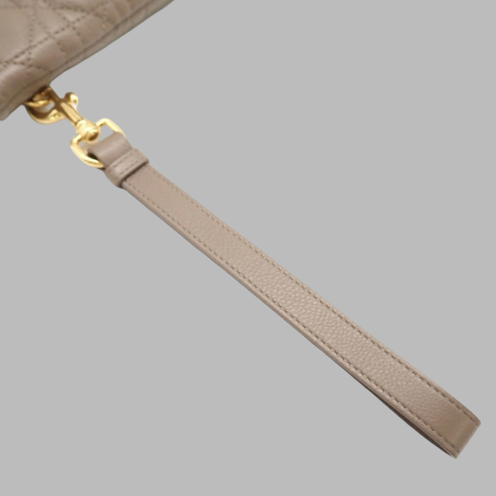 Dior Large Leather Caro Daily Pouch Authentic Previously Owned