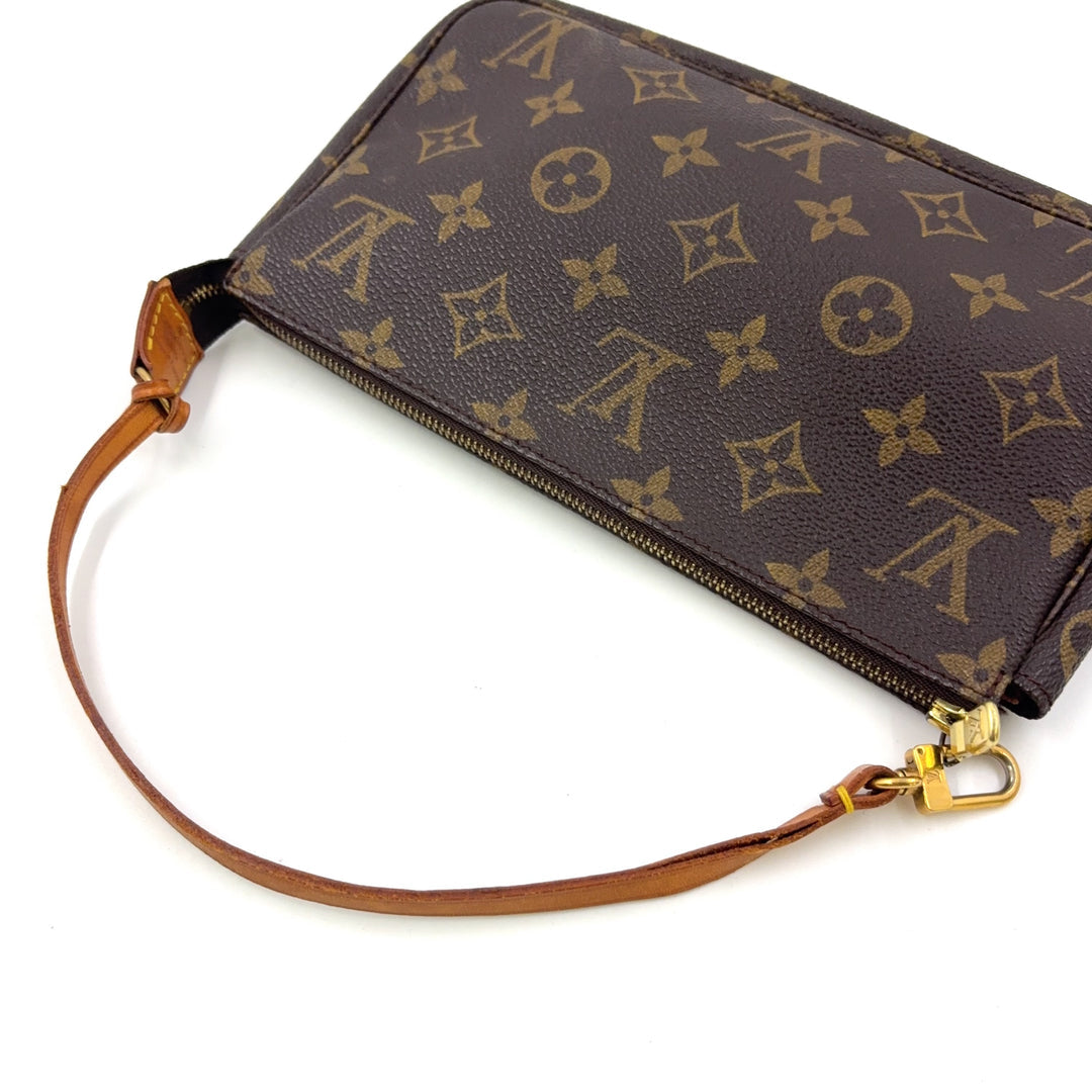 Louis Vuitton Pochette Accessoires Monogram Canvas  Brown – Previously Owned Good Condition | L’LUXE Authentic’s
