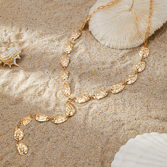 Baroque Necklace Gold or  Silver -Tone | L’LUXE Accessories