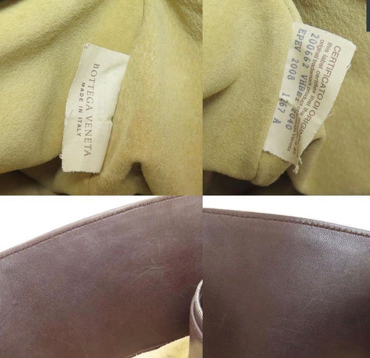 Bottega Veneta Intrecciato Pleated Basket Tote Fondant Brown Calfskin – Very Good Condition | L’LUXE Vintage