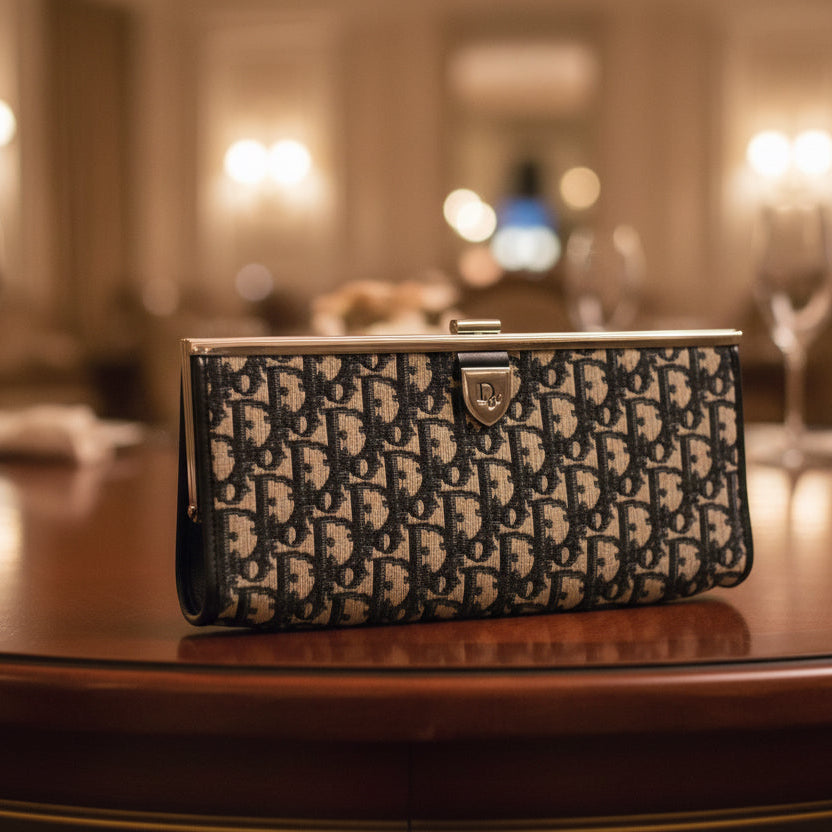 Christian Dior Trotter Clutch Bag Authentic Previously Owned