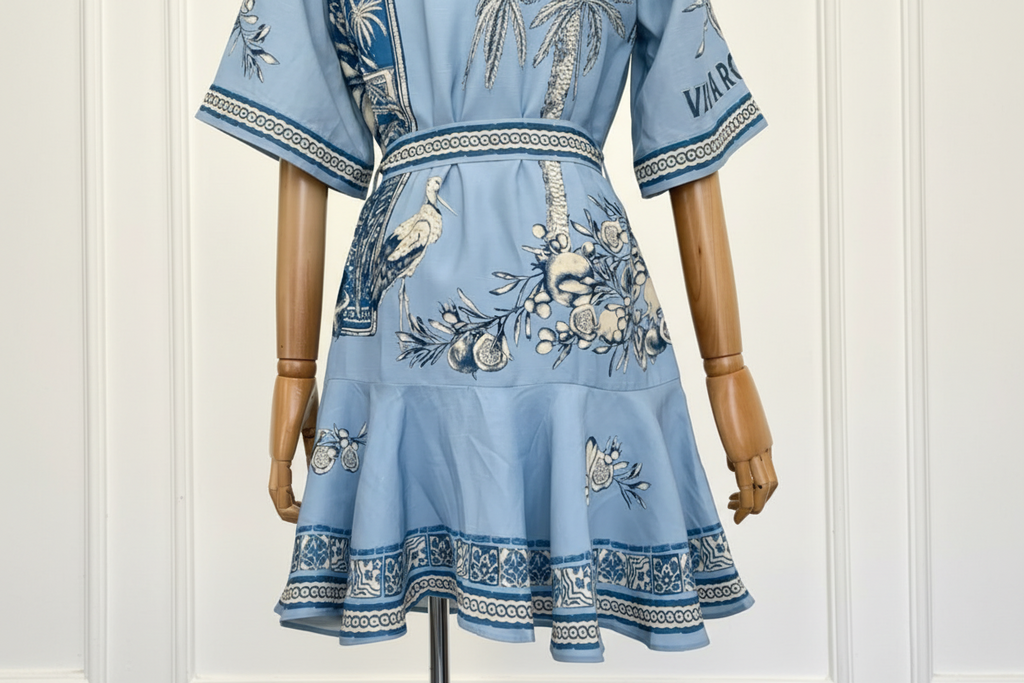 Linen Mini Dress