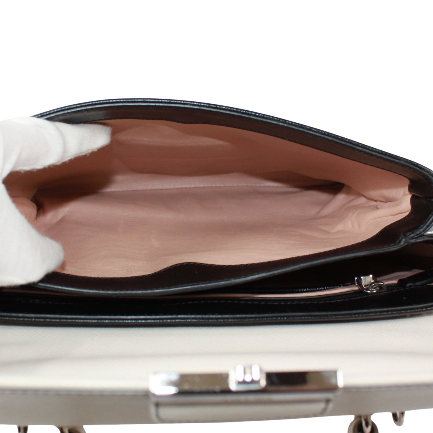 Prada 2WAY Saffiano Leather Previously Owned Authentic