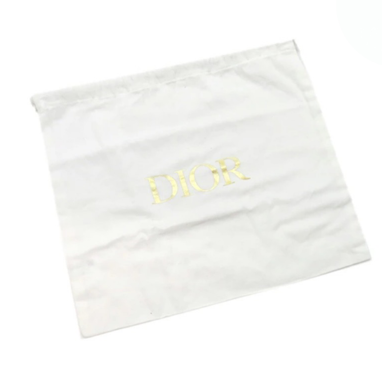 Christian Dior Mini Saddle Bag White Leather Gold Hardware | Authentic Previously Owned