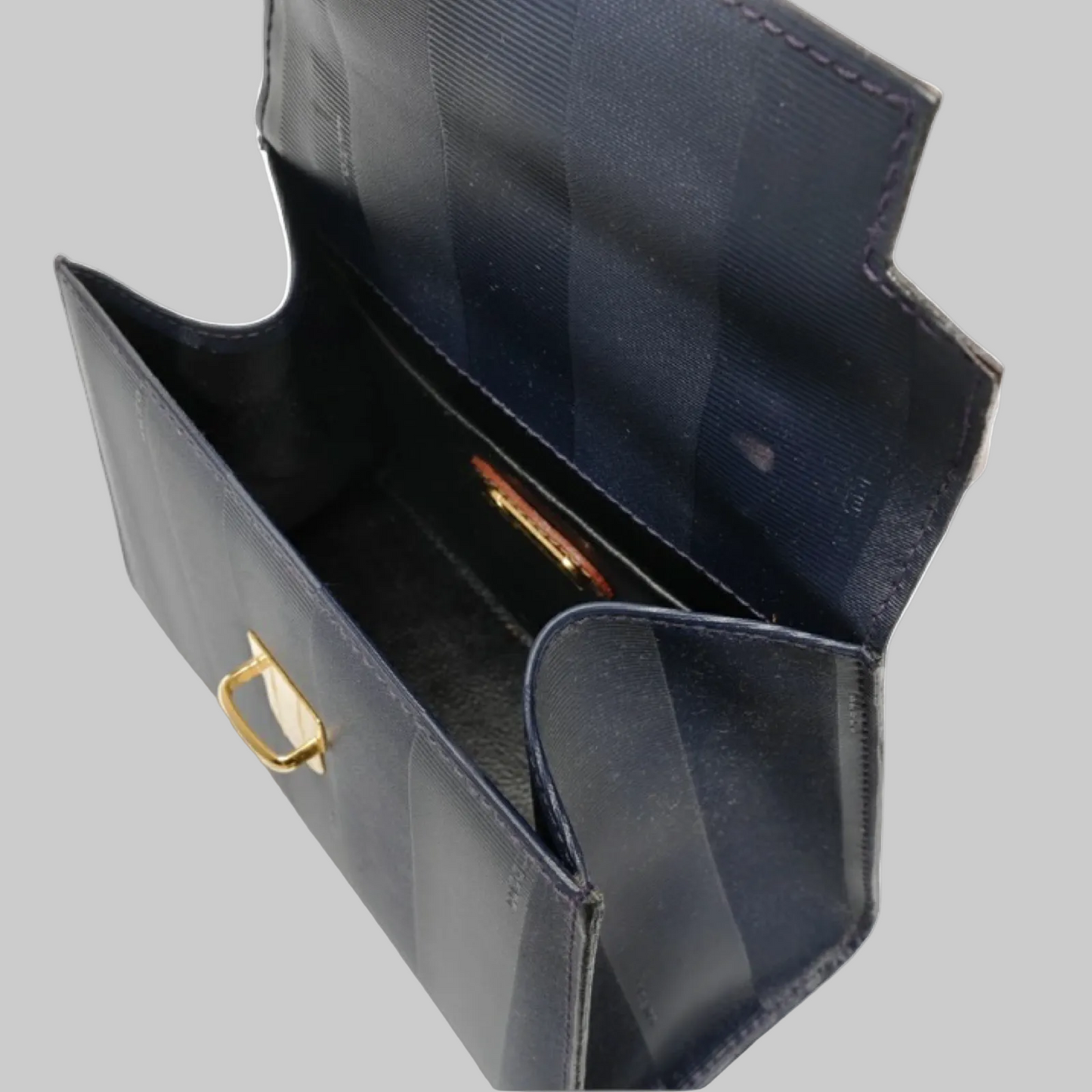 Fendi Pequin 2-way Handbag - Previously Owned | Good Condition | L’LUXE Authentic’s