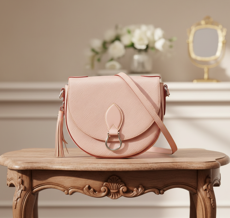 Louis Vuitton Saint Cloud Epi Leather Rose Ballerine Pink Crossbody Bag Previously Owned Authentic
