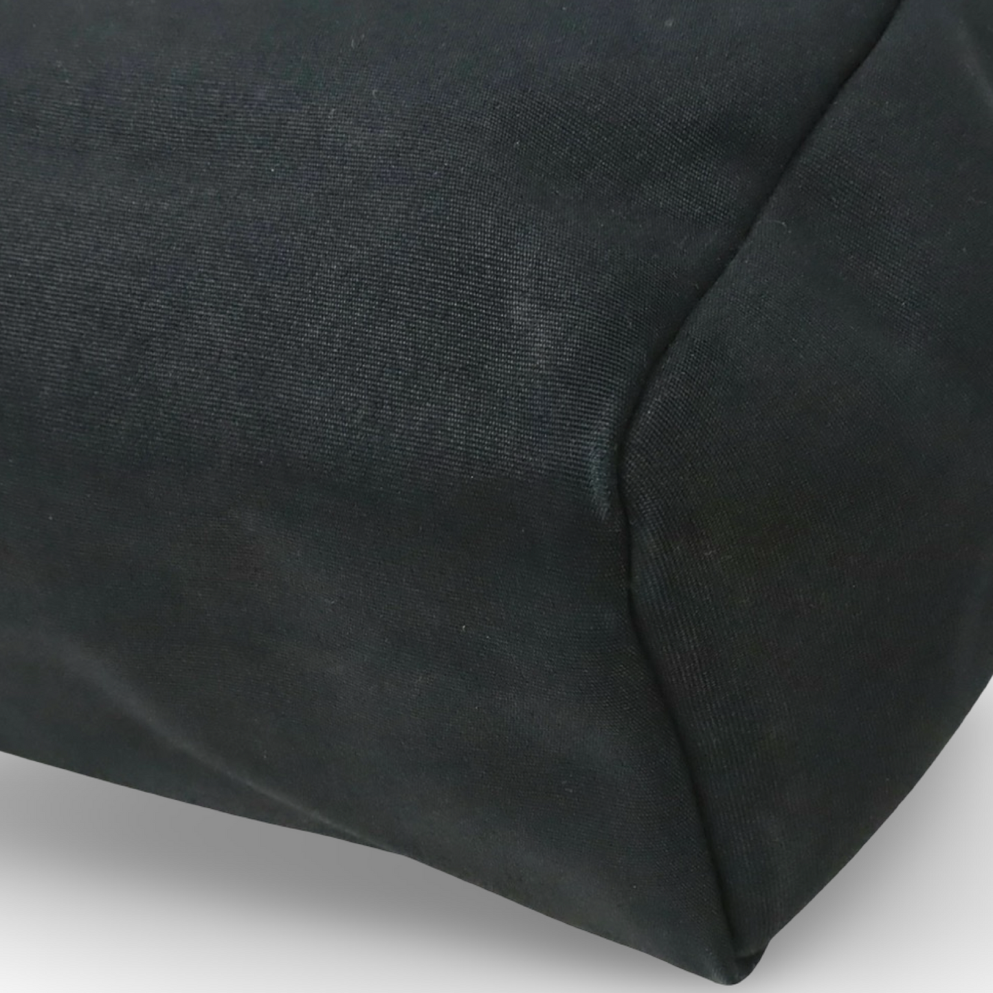 Hermès Herbag MM Toile Officier Leather Handbag Black Pre-Owned – Good Condition | L’LUXE Vintage