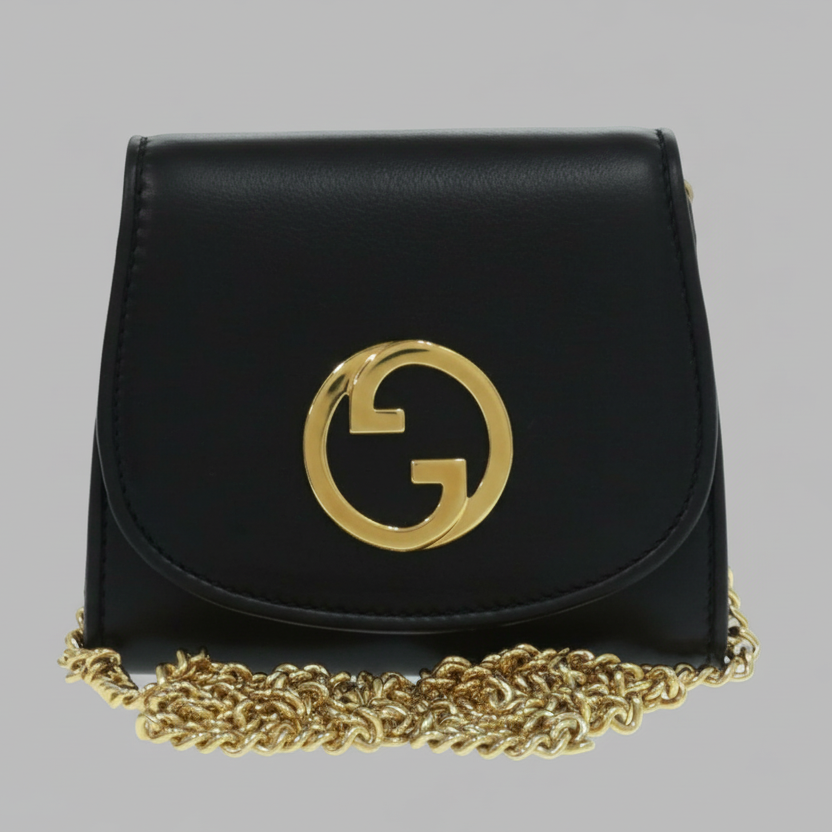 Gucci  Medium Chain Shoulder Wallet |Excellent Condition | L’LUXE Authentic's
