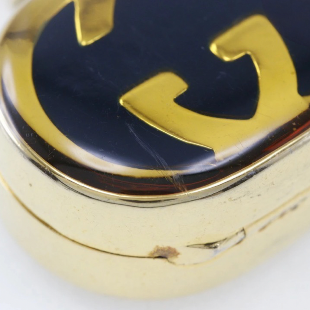 GUCCI Interlocking G Gold-Plated Pendant Necklace – Authentic Previously Owned
