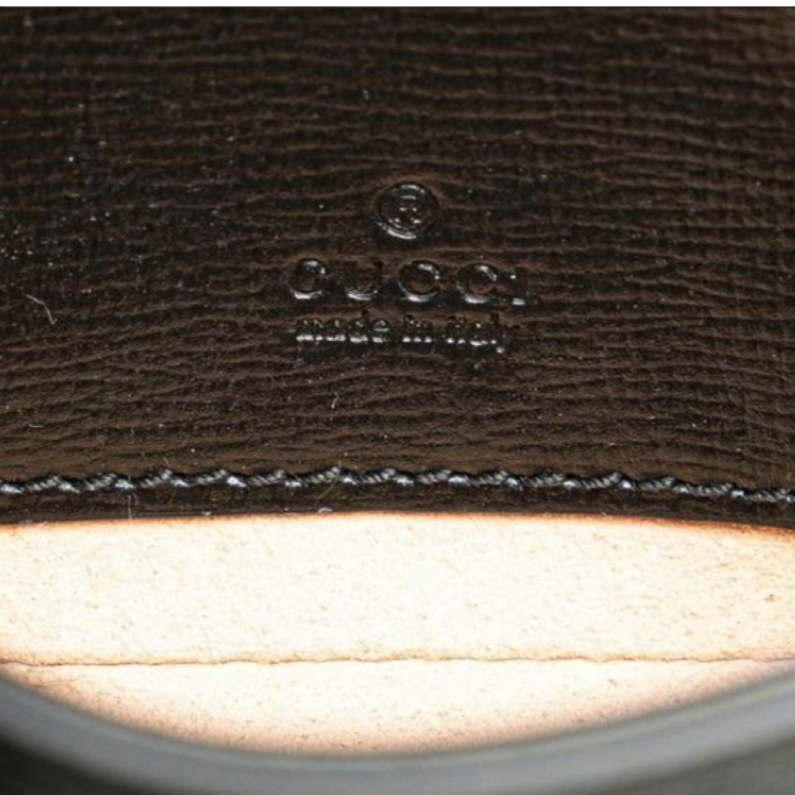 Gucci Black Horsebit Mini Shoulder Pochette Bag Authentic Previously Owned