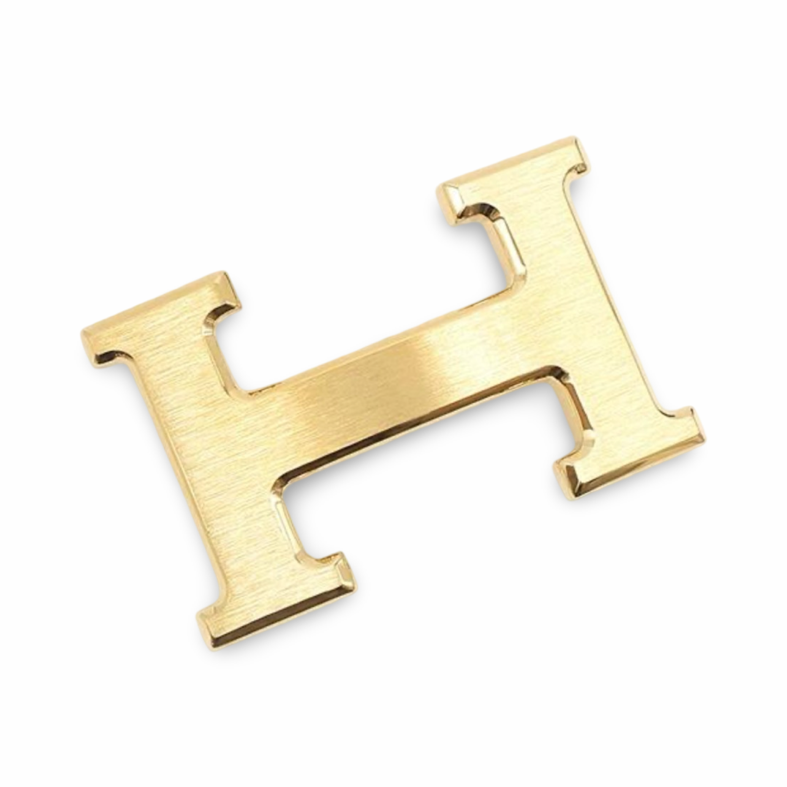 Hermès Constance H Belt 32mm Togo / Box Calf Black Gold Size 85 W Stamp 2024 Previously Owned Like New Authentic