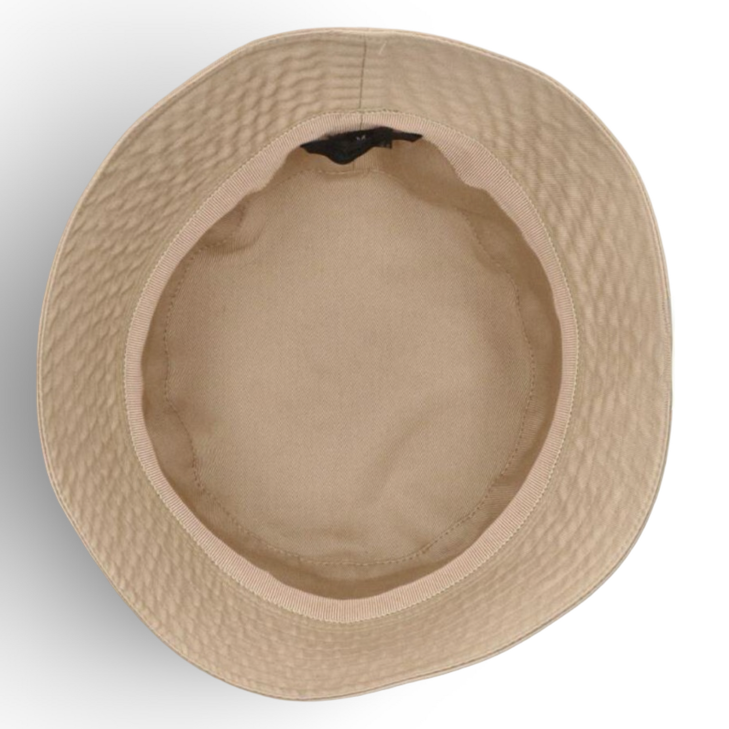 Prada Logo Bucket Hat Cotton Beige Size M – Previously Owned Acceptable Condition | L’LUXE Authentic’s